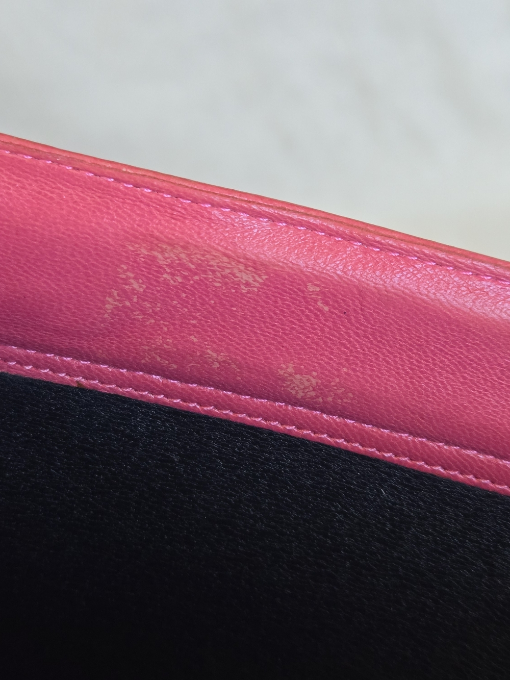 Vintage Charles Jourdan Leather Clutch Bag - Picture 7 of 7